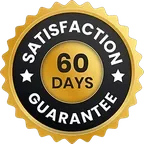 60 days satisfaction guarantee seal