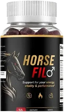 HorseFil bottle, 30 gummies, support for your energy, vitality and performance